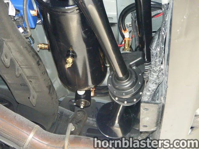 Enhanced Customs's 2009 Hummer H2 Train Horn Install