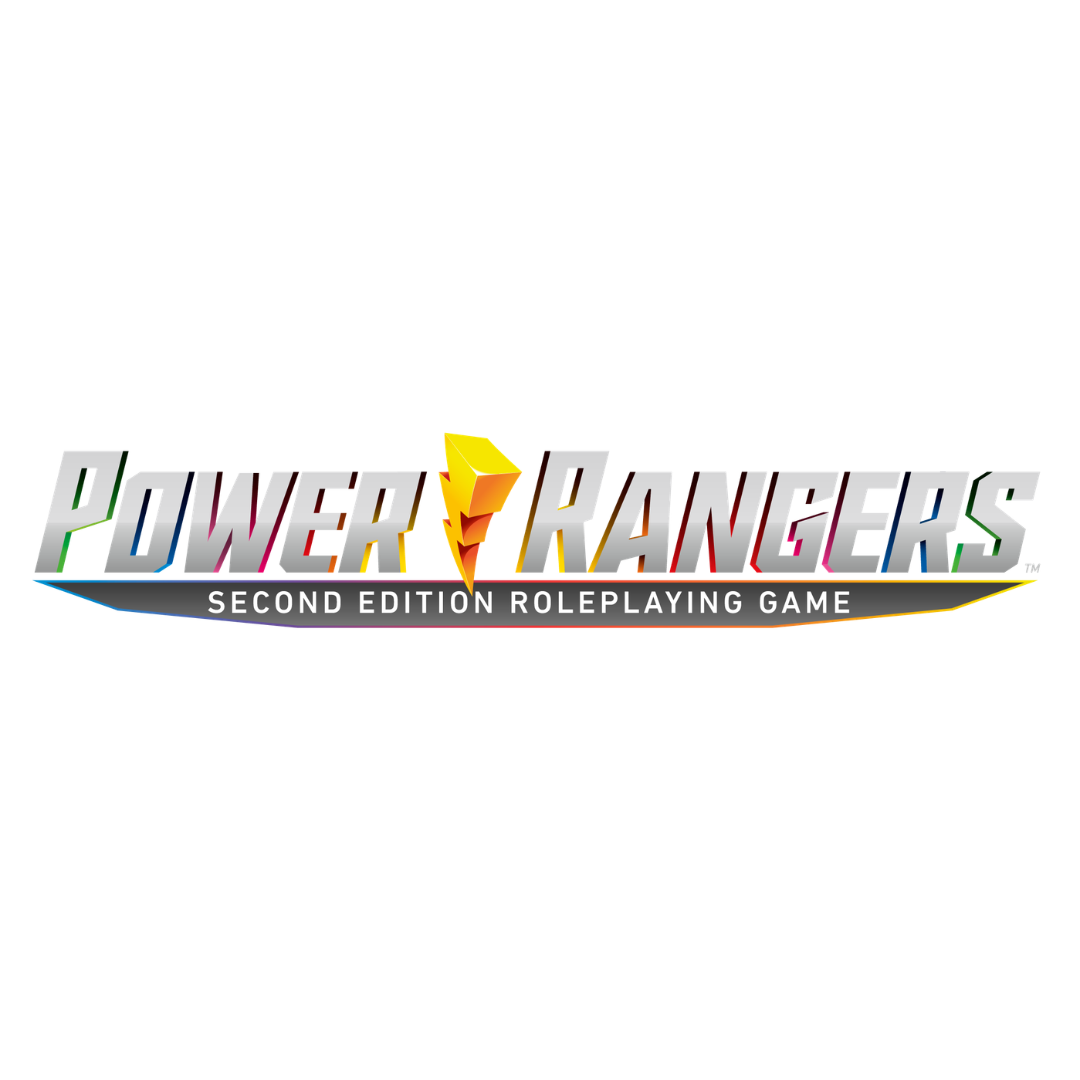 Power Rangers Second Edition Roleplaying Game logo.
