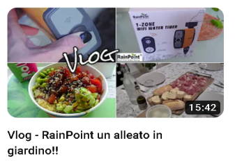 Vlog - RainPoint un alleato in giardino!!