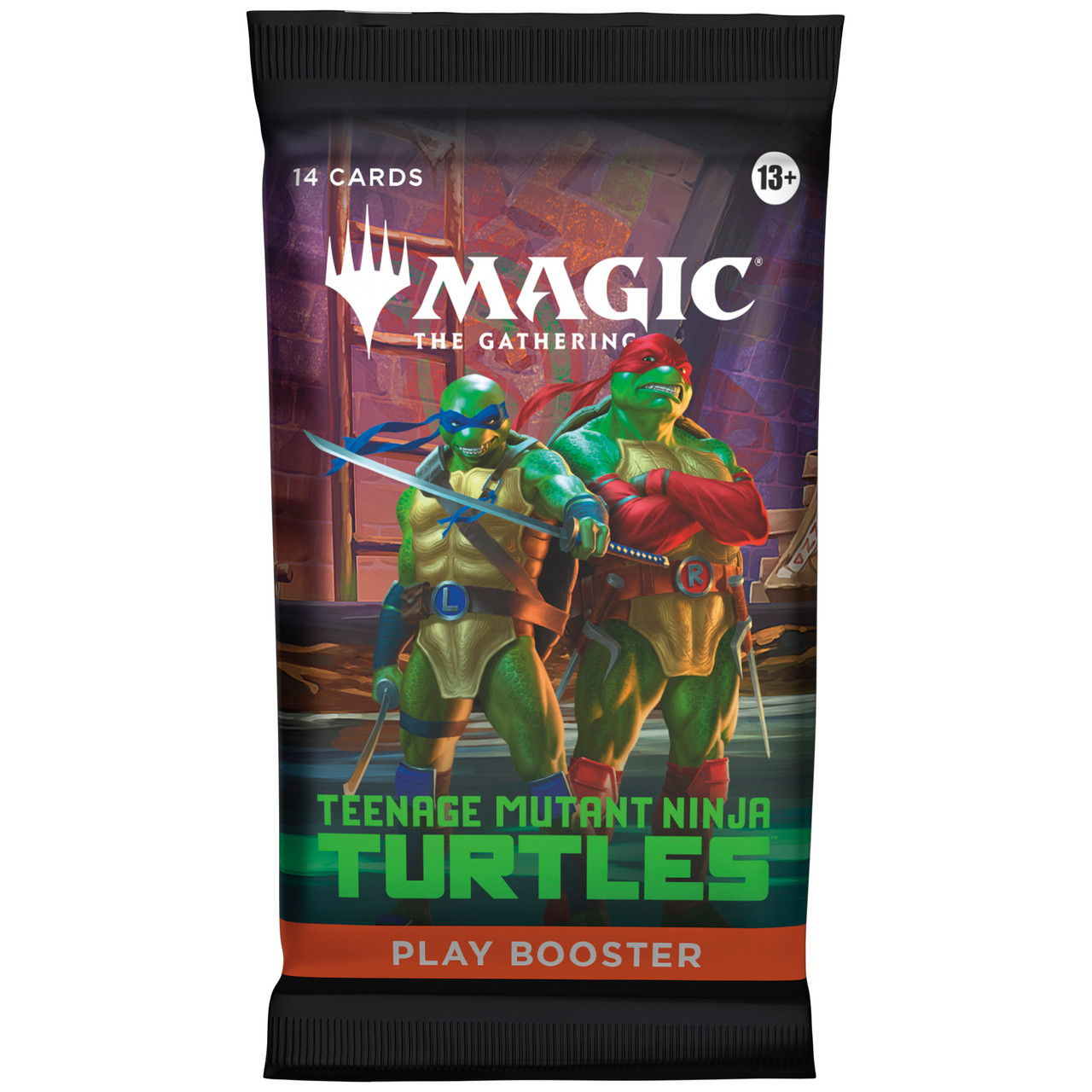Magic: The Gathering Teenage Mutant Ninja Turtles play booster pack.