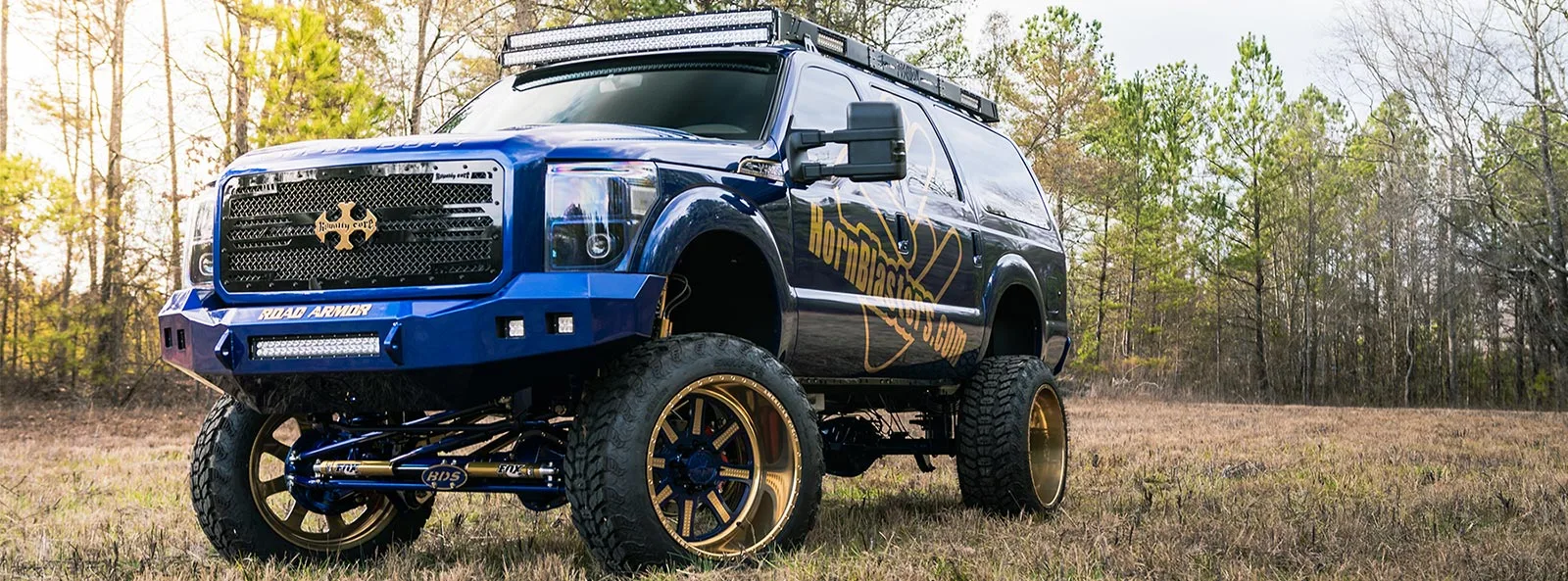 Graham's 2015 Ford Excursion with Dual Shocker XL Train Horns