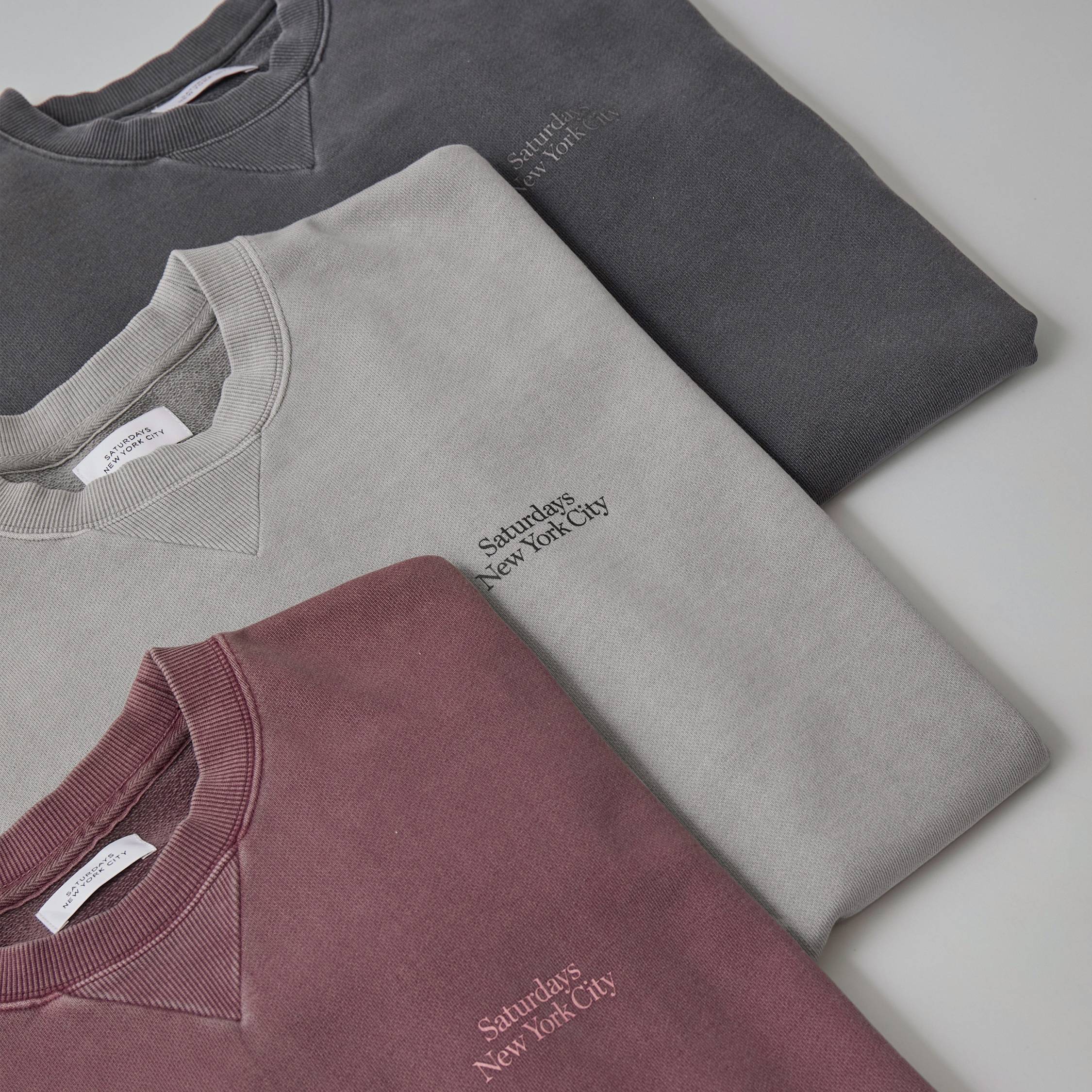 Pigment Dye Sweat Set-Up | Saturdays NYC Japan