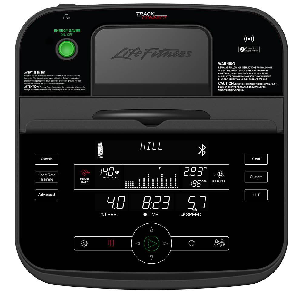 Track Connect 2.0 Console for bikes and ellipticals
