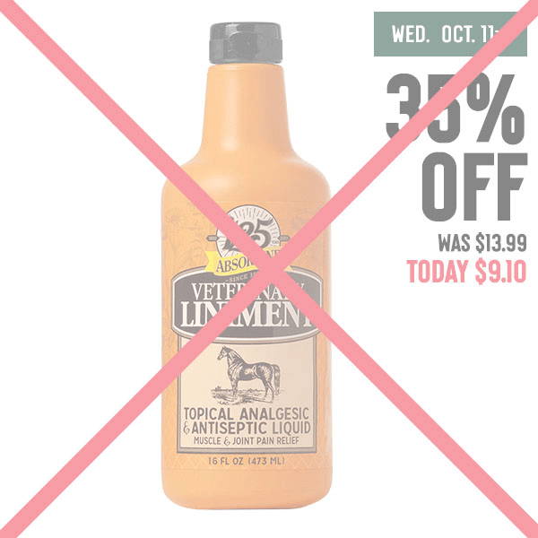 absorbine veterinary liniment liquid