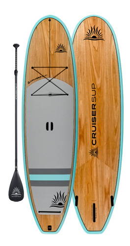 BLEND LE Wood / Carbon Paddle Board By CRUISER SUP®