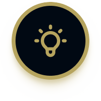 AI lightbulb icon