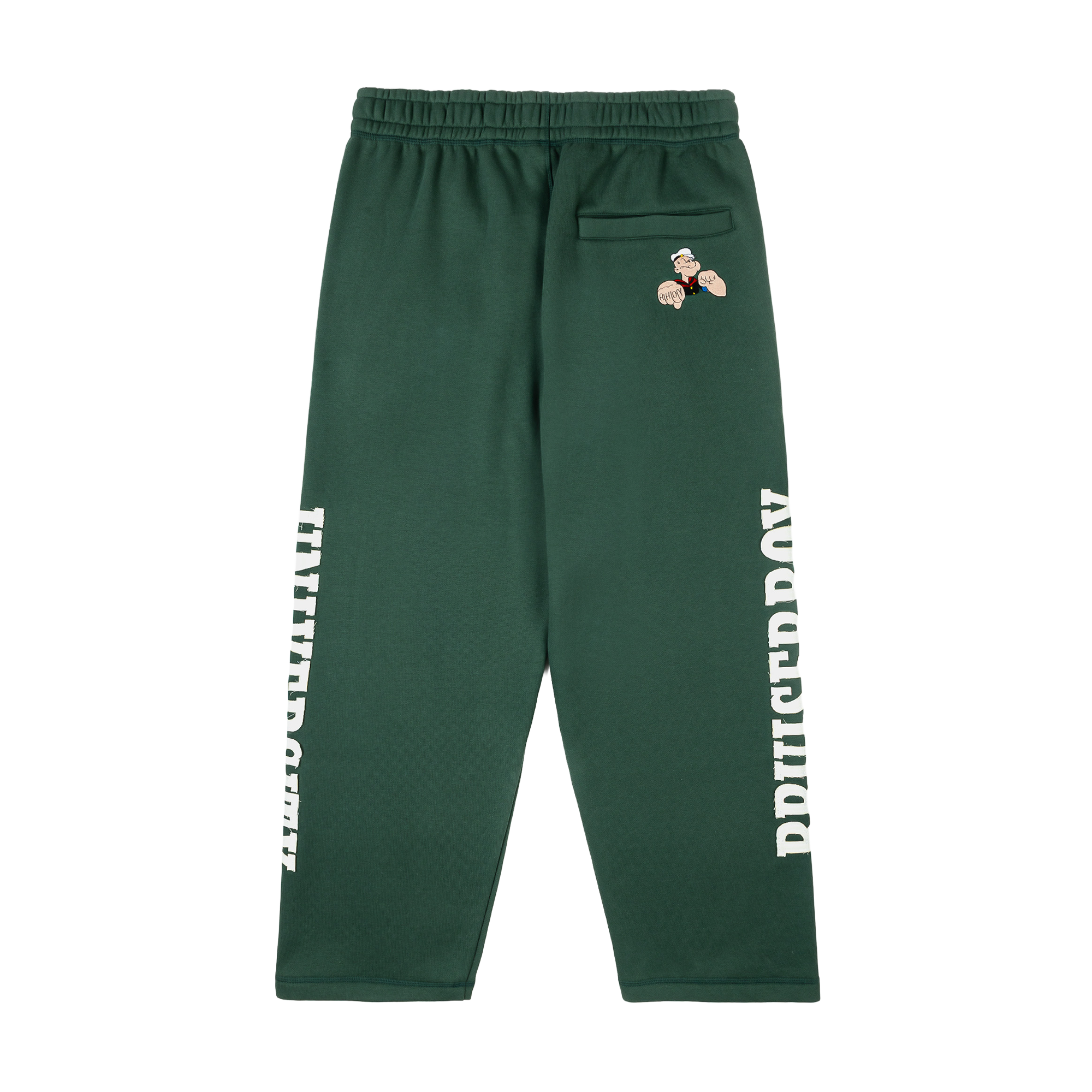 Green sweatpants with 