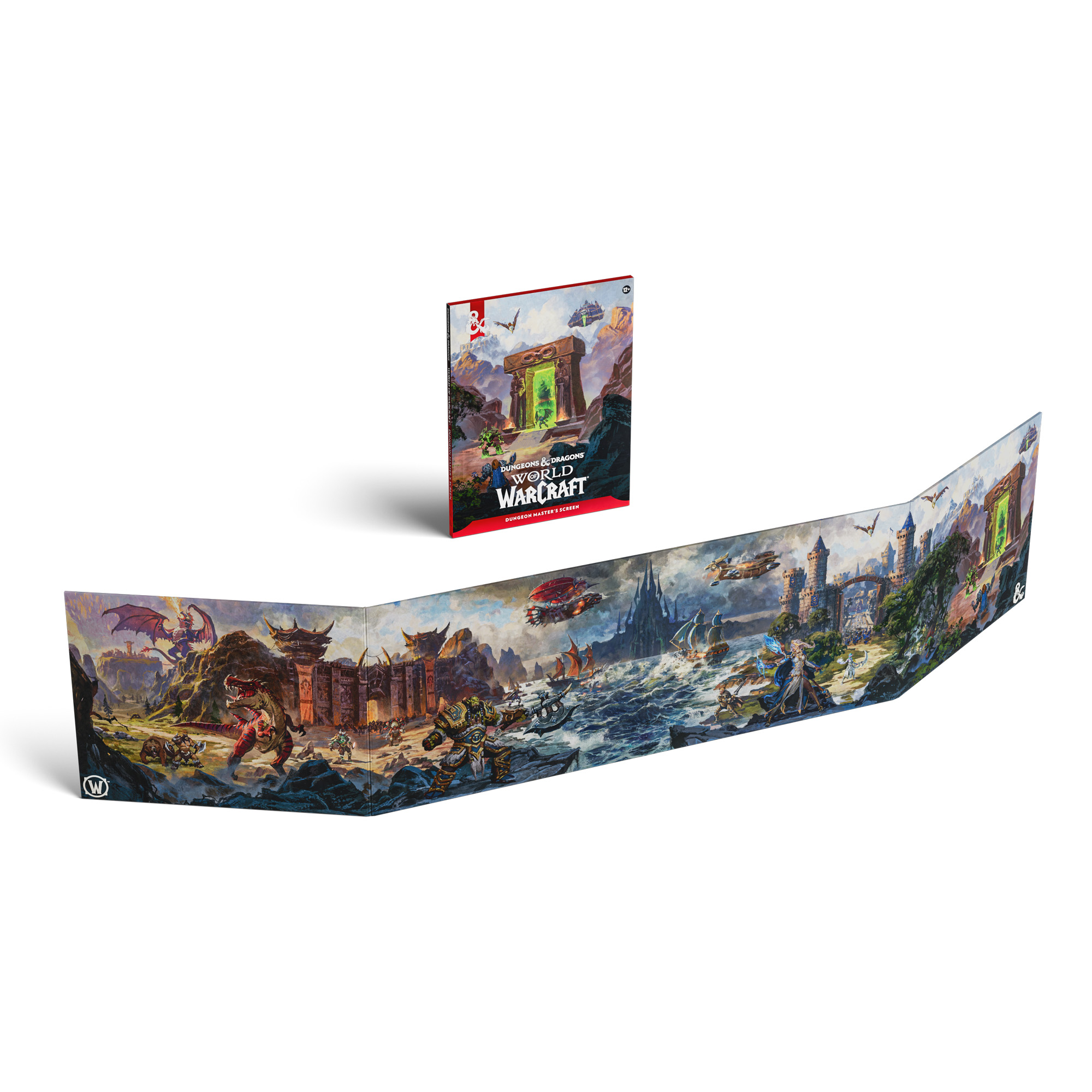 The Dungeon Master Screen From The Warcraft Dungeons and Dragons Crossover.