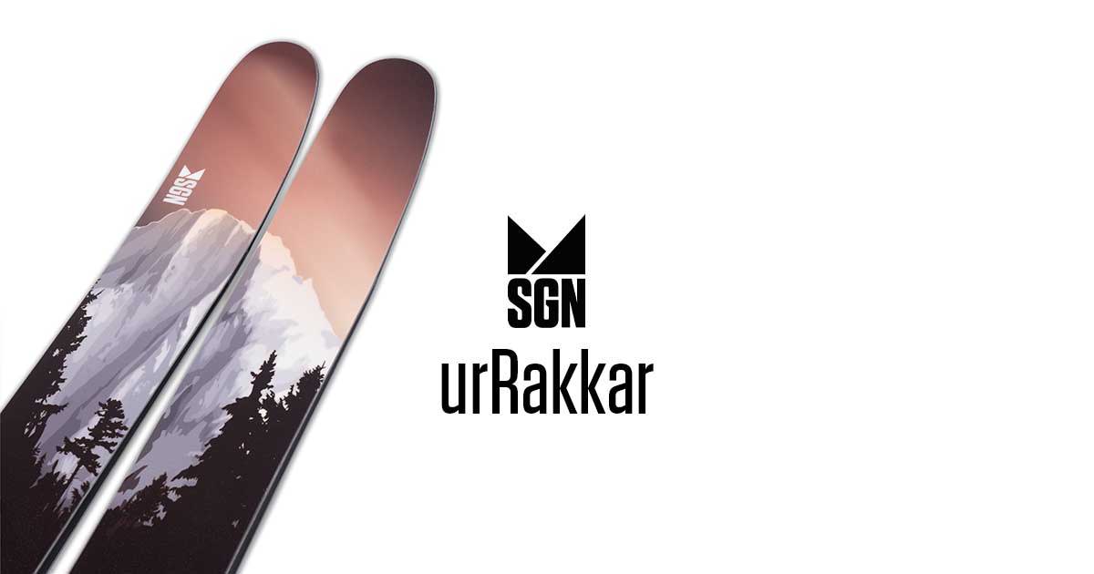 SGN urRakkar - Freeride ski from Norwegian SGN skis