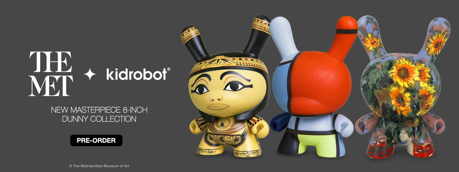 Kidrobot x The Met 8-inch Dunny Collection