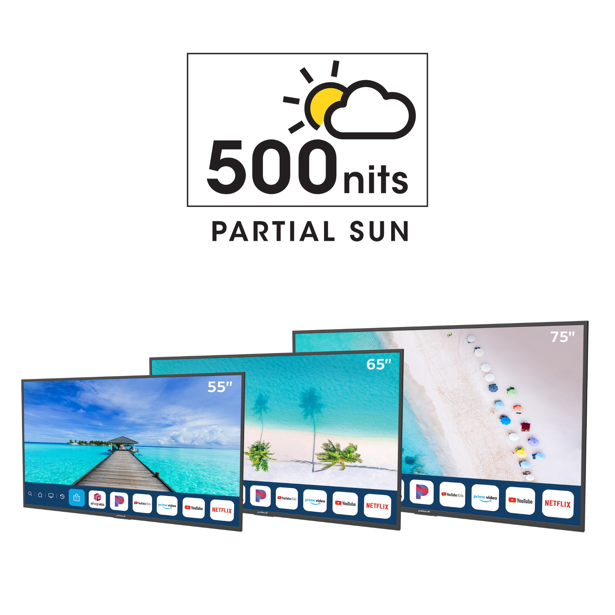 Neptune™ Partial Sun Outdoor Smart TVs