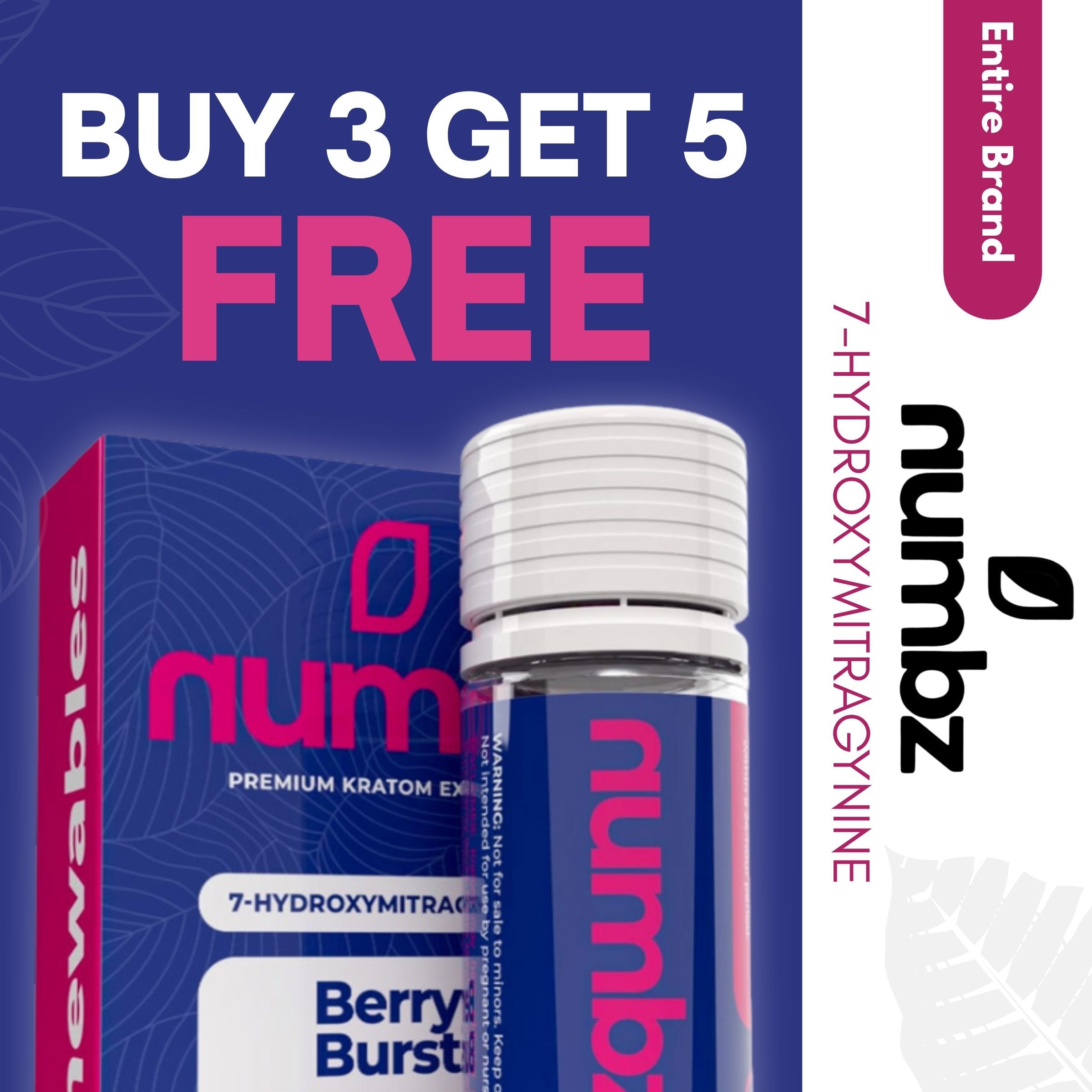Promotional image for Numbz product: 