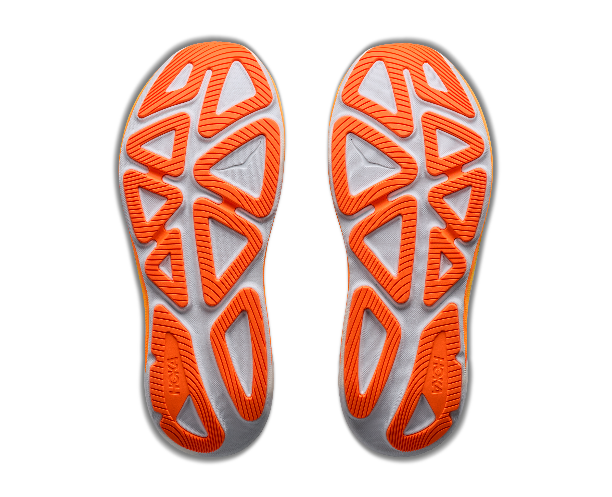Der Hoka Clifton Pro von unten fotografiert.