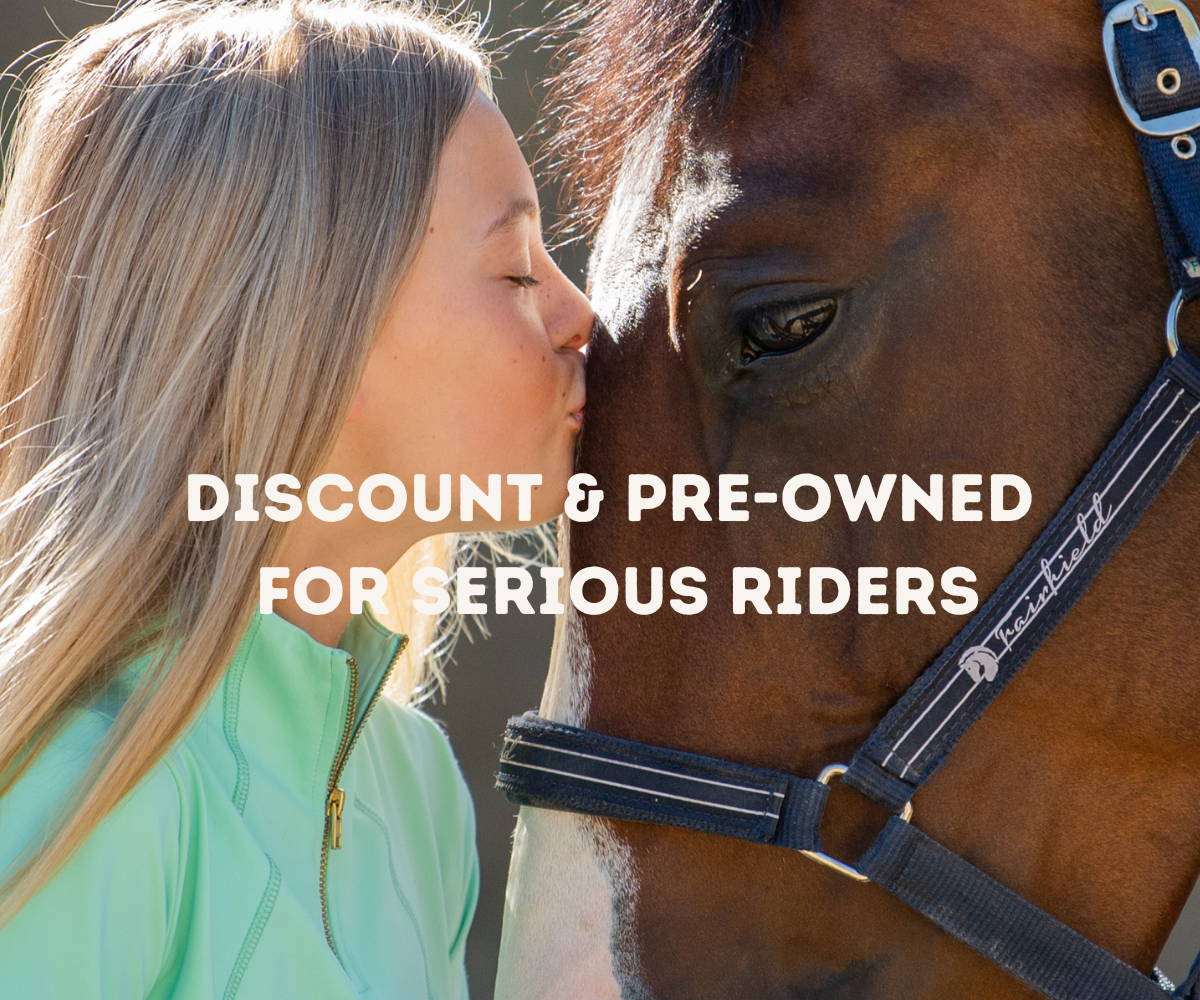 Equestrian discounted and pre-owned tack and apparel for the serious rider!