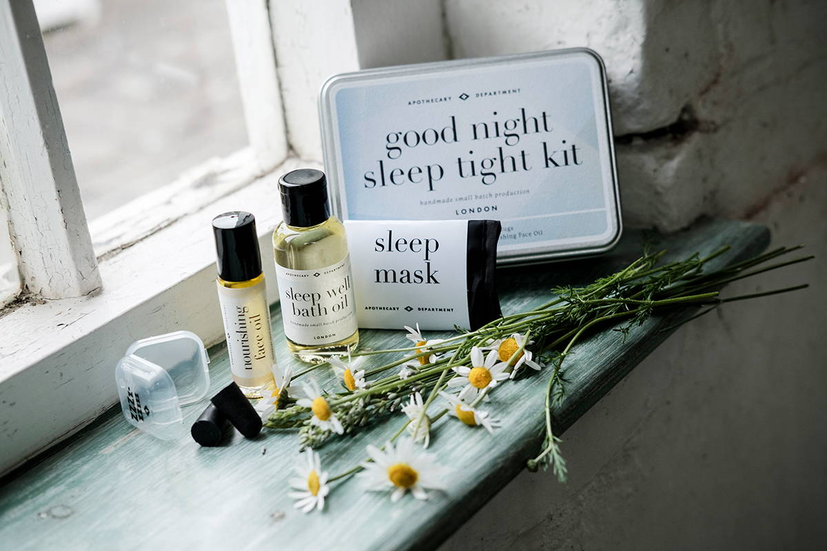 Luxury hotel amenities | good night sleep tight kit