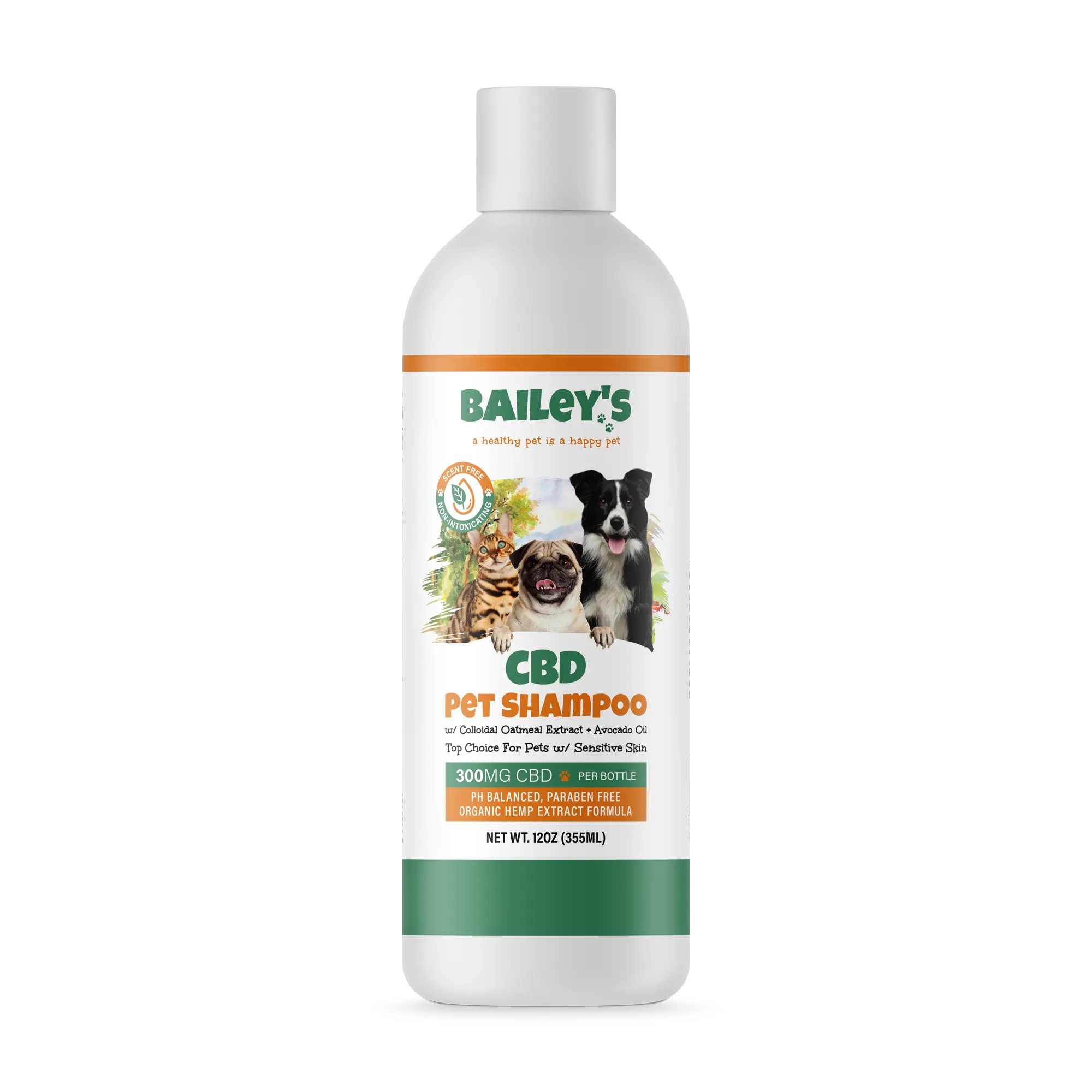 Baileys CBD Pet Shampoo