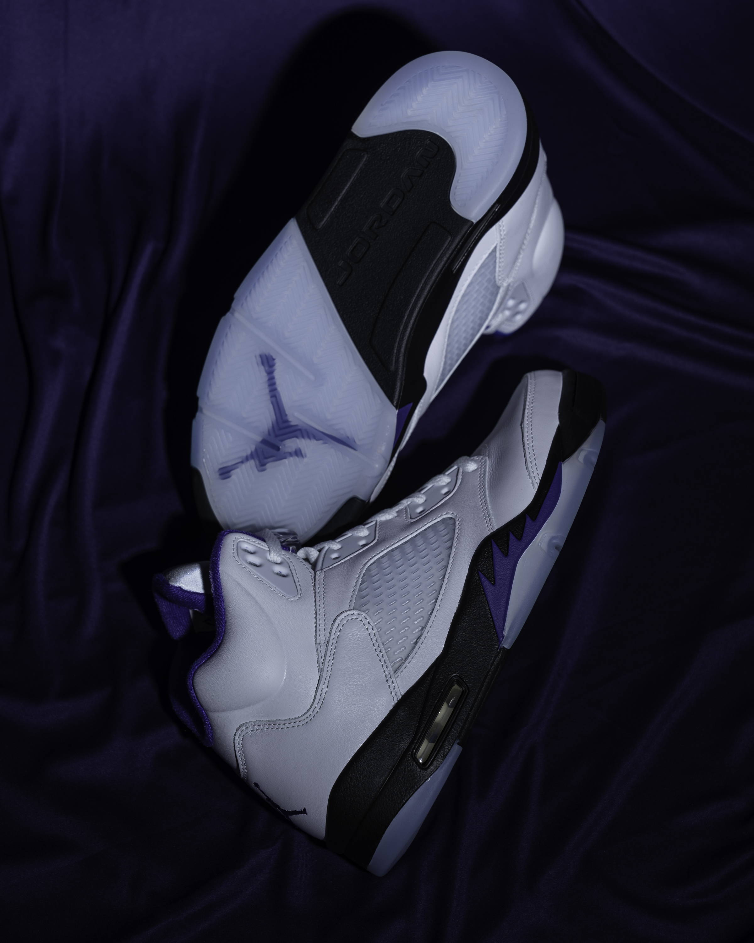 aj5 concord on a purple background