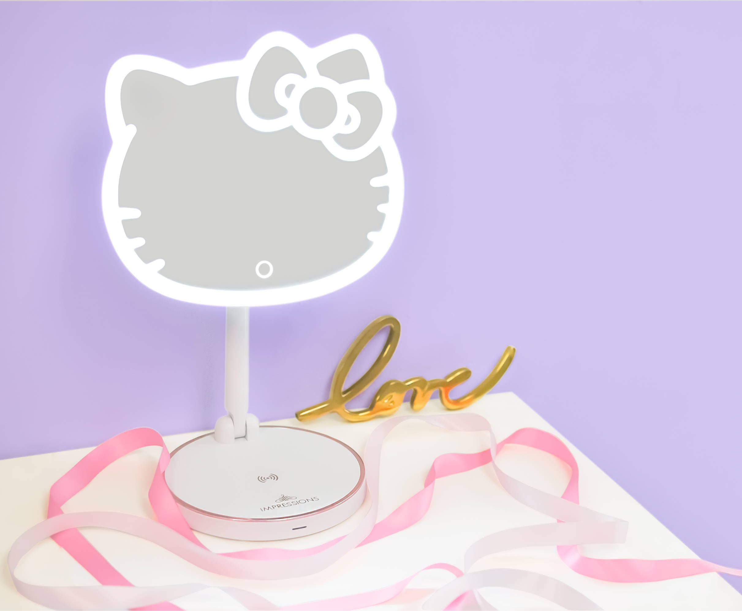 Hello Kitty LED Rechargeable Mirror