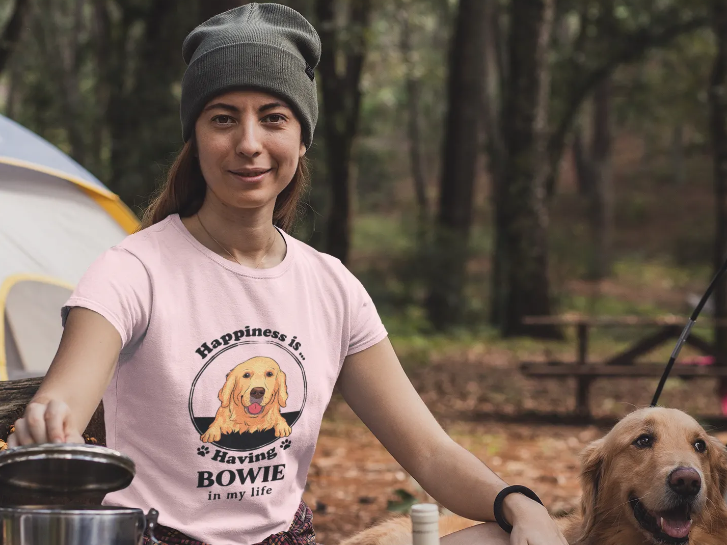 golden retriever t-shirt
