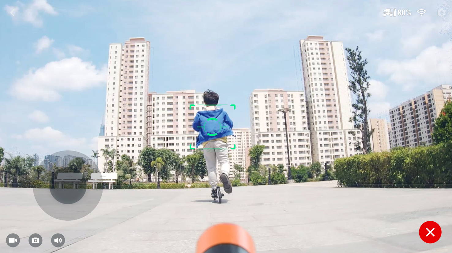 DJI RoboMaster S1 people recognition