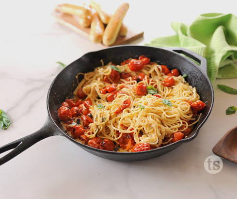 creamy roasted tomato pasta