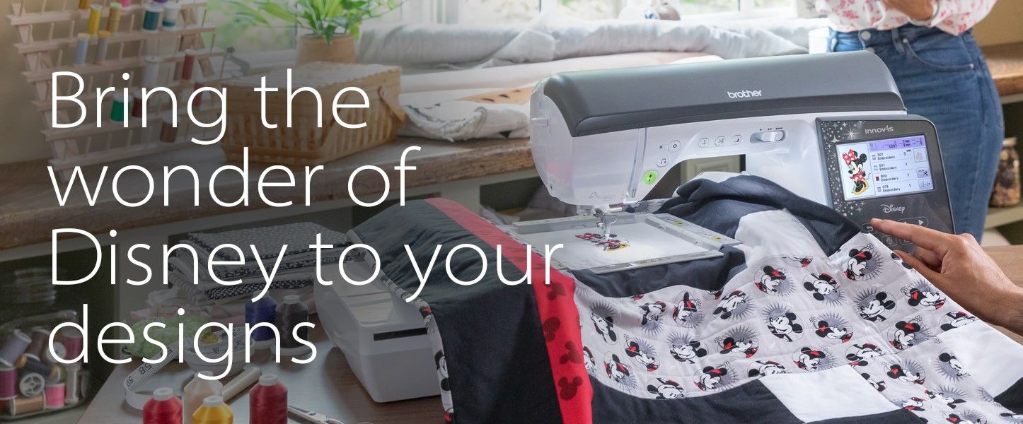Brother NQ3700D Sewing and Embroidery Machine Disney