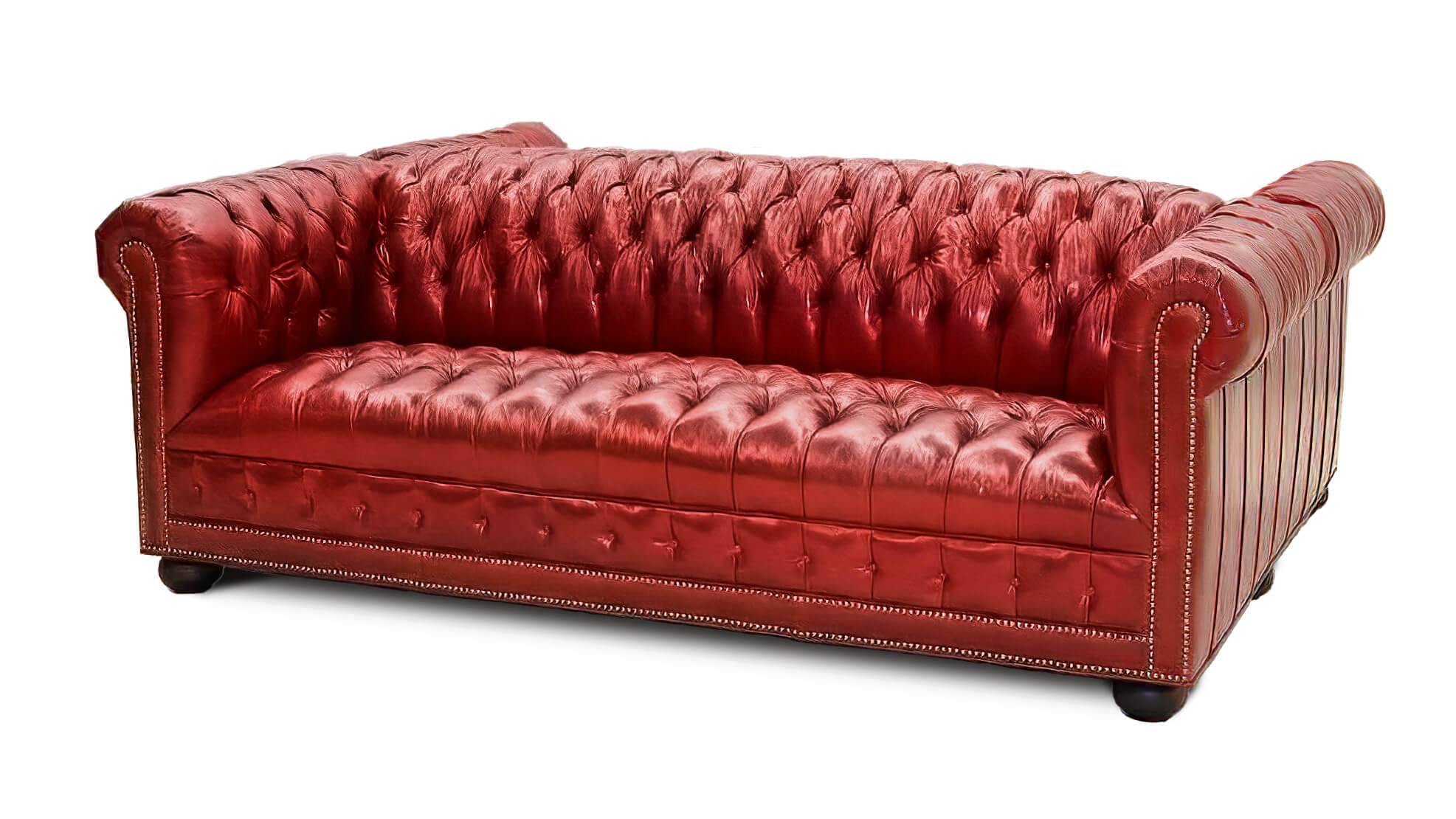 american leather double sided sofa