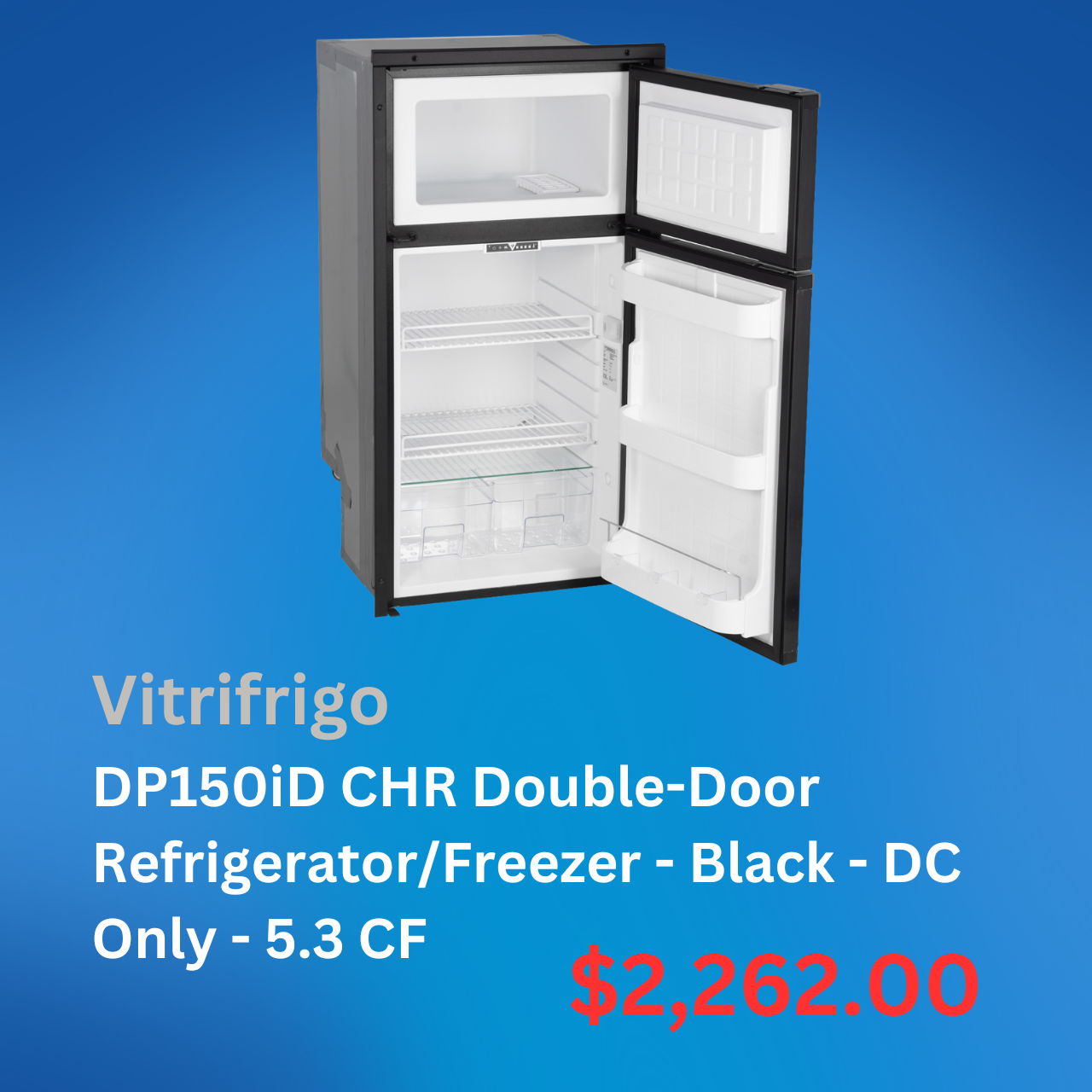 Vitrifrigo DP150iD CHR Fridge/Freezer