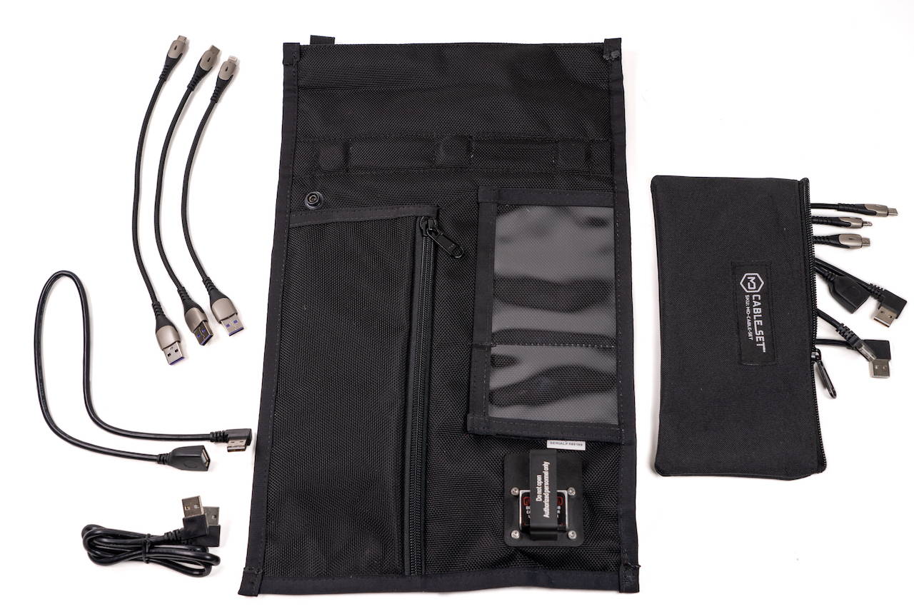 Mission Darkness Charge & Shield Faraday Bag Includes a High-Quality USB Cable Set
