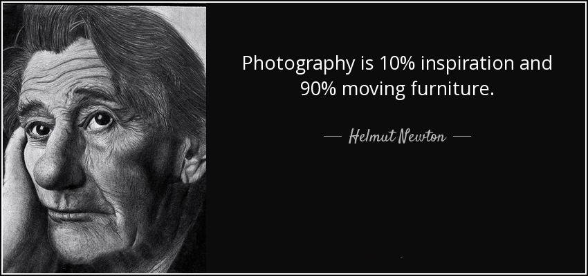 Helmut newton quote