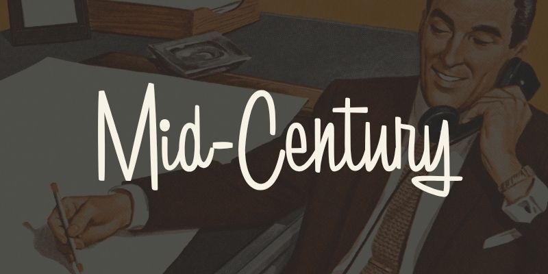 Mid-Century Fonts and Assets