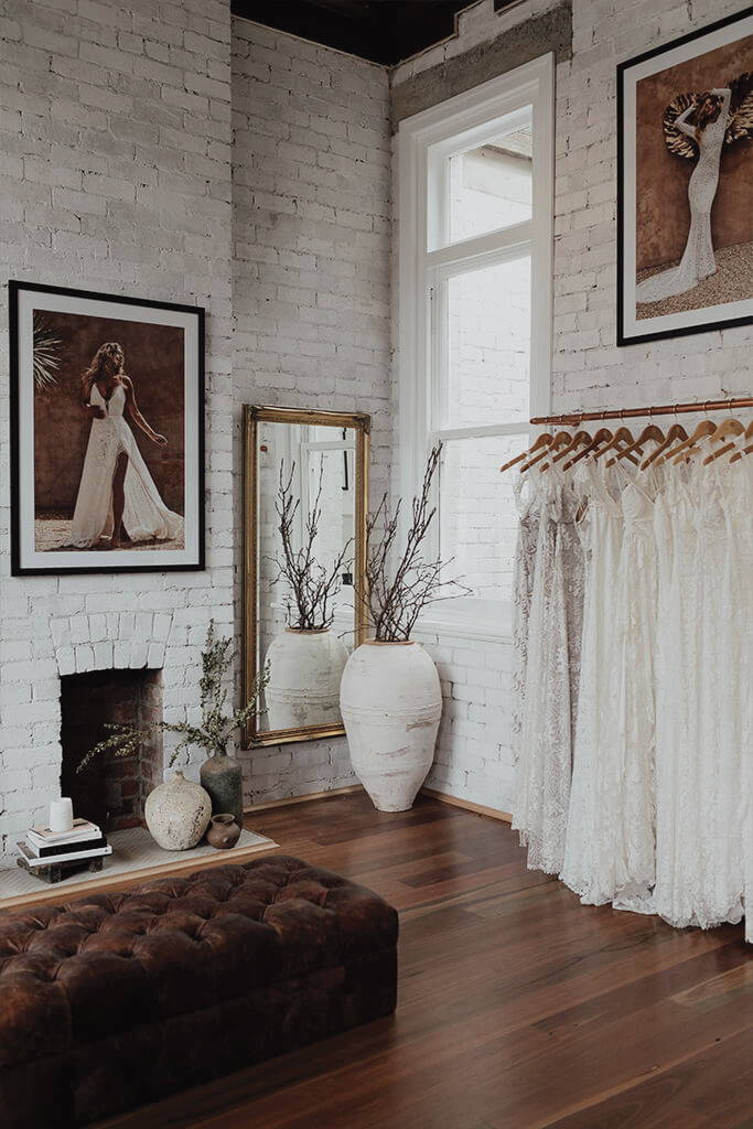 The Grace Loves Lace bridal showroom in Melbourne 