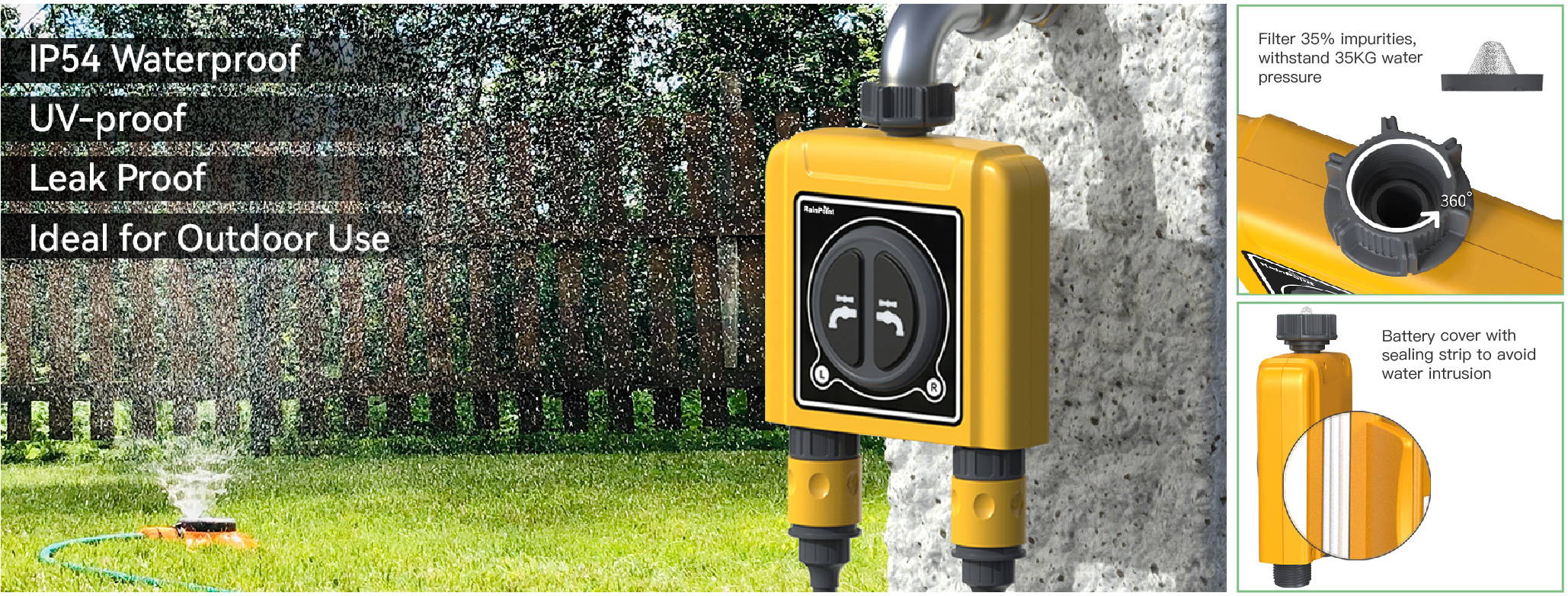 RainPoint WiFi Water Timer