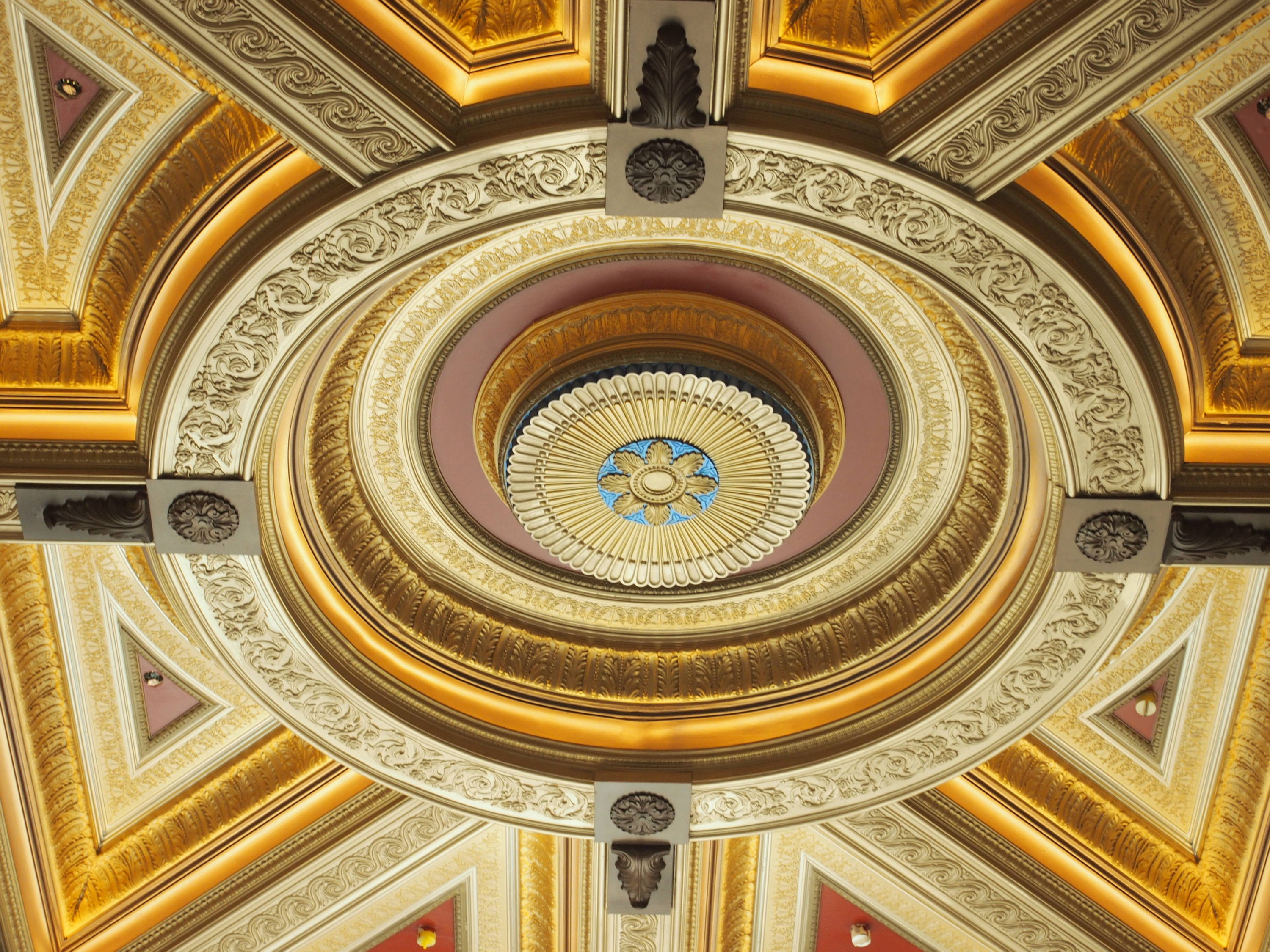 White River Coffered Ceiling