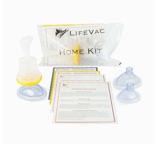 LifeVac Adult and Child Non-Invasive Choking First Aid Home Kit