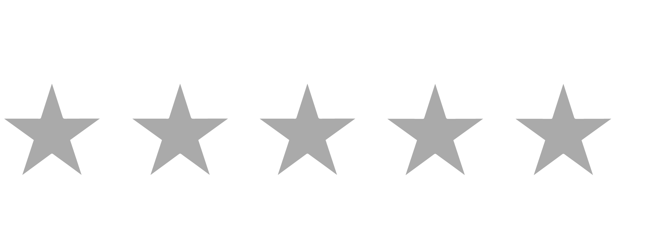 Gray Five Stars