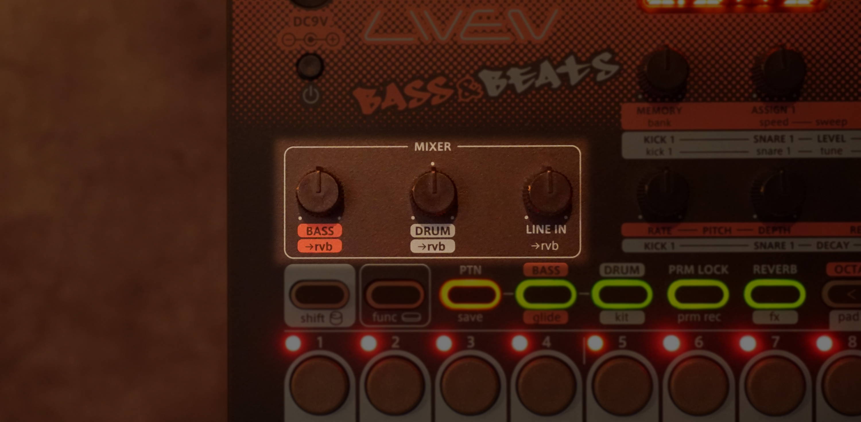 Sonicware Liven Bass & Beats  Key Wavetable Bass Synthesizer and