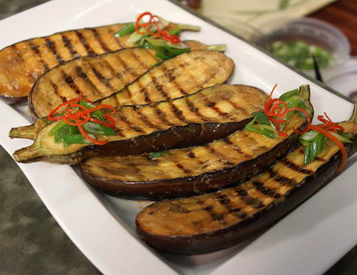 Image of Grilled Miso Eggplant