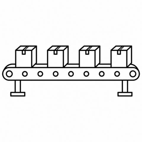 belt conveyor icon