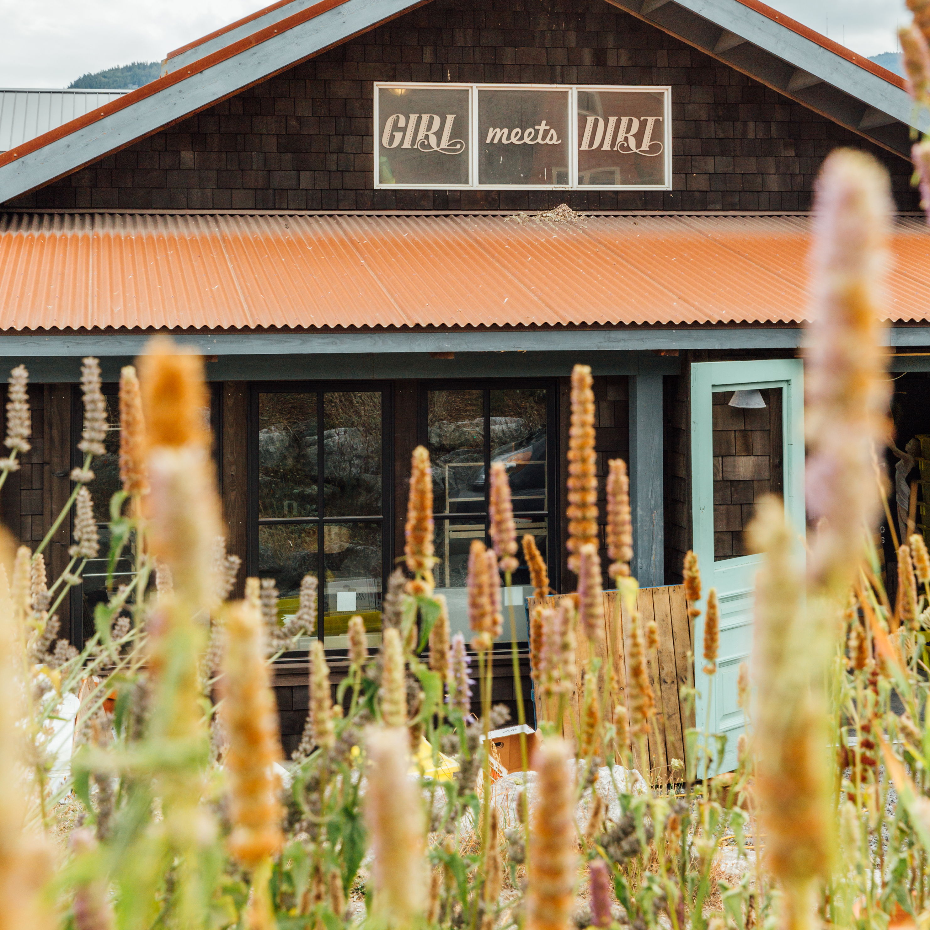 The Girl Meets Dirt tasting room in Eastsound on Orcas Island