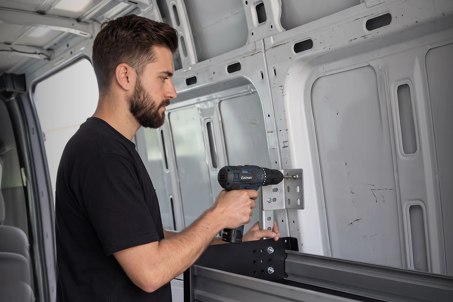 RYFA STOWMASTER 3-Tray Cargo Van Shelving