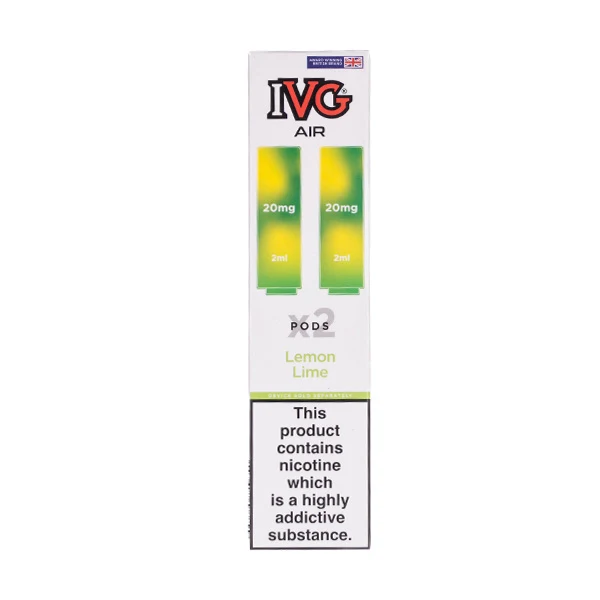 IVG Air prefilled pods - Lemon Lime