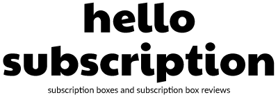 hello subscription  Canadian craft subscription review