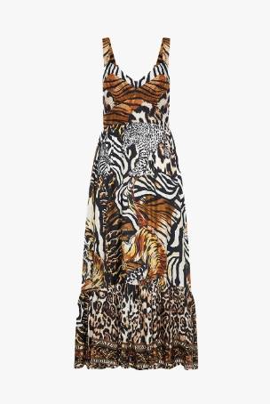 CAMILLA dress-with-fitted-bodice-whats-new-pussycat