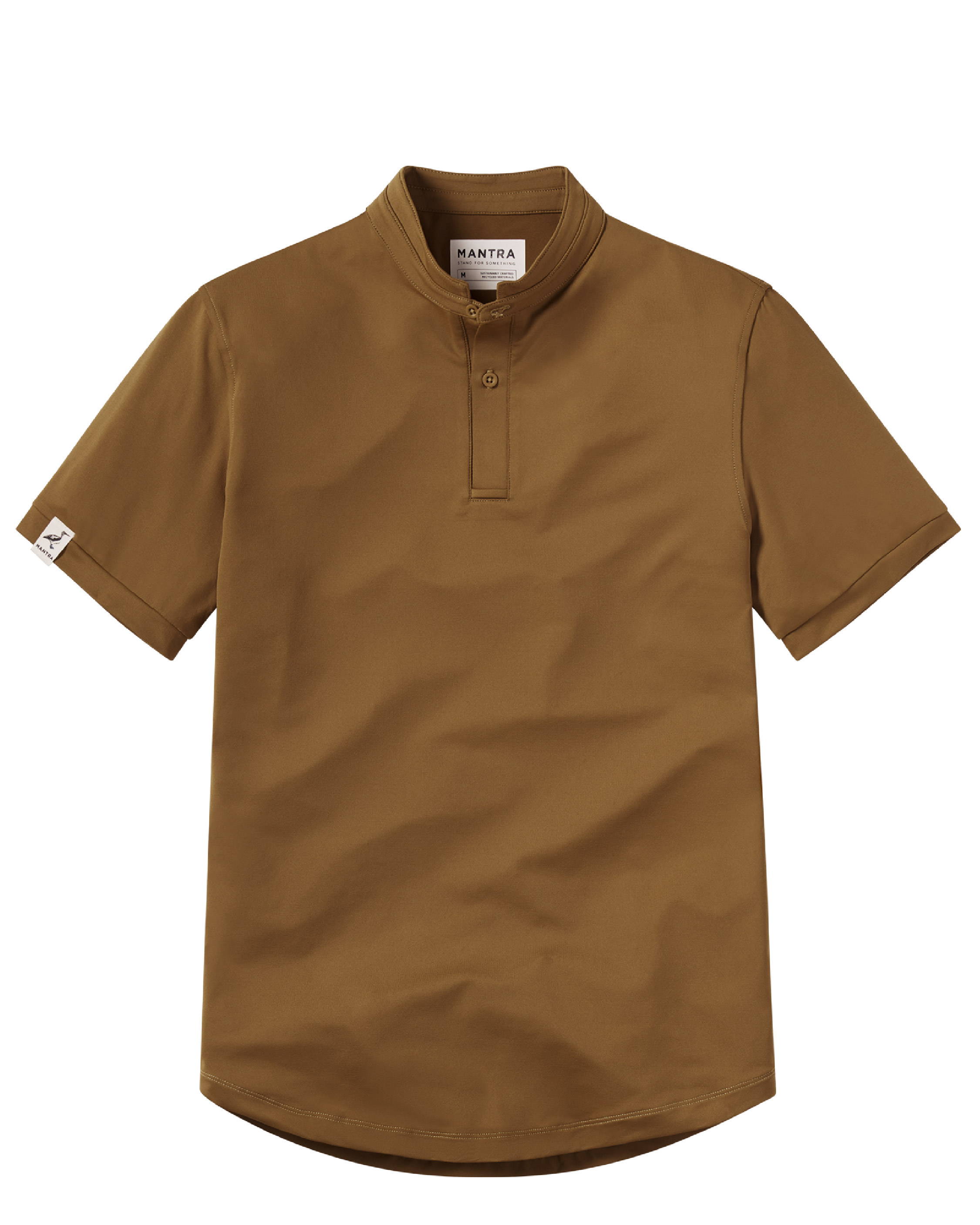 MANTRA BARK Polo - sustainable mens performance polo made from recycled materials
