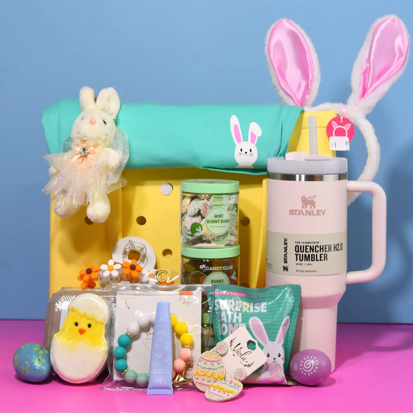 Easter themed and bright colored gift ideas