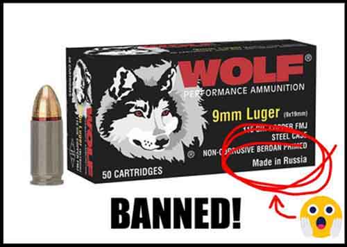 Wolf Performance Ammunition Steel Cased 9mm Luger Ammunition 50 round box