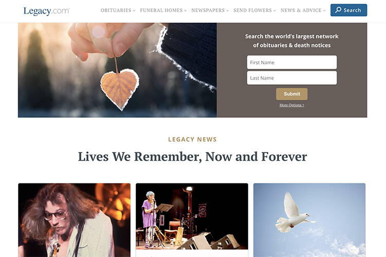 Legacy Memorial Site