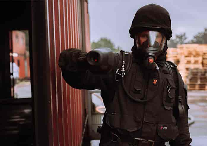 FLIR K75 smoke diving and firefighting thermal imaging tool