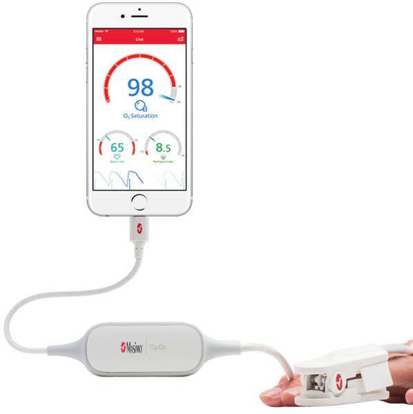 iSpO2® Pulse For Android and IOS Masimo